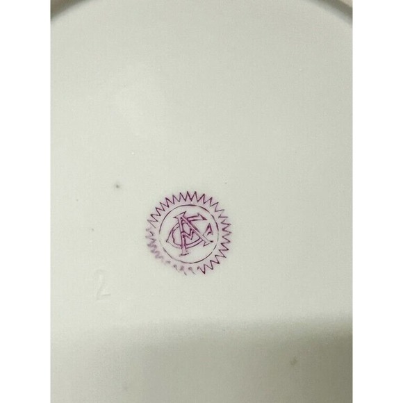 Reticulated Dessert Plate Charles Ahrenfeldt Circa 1880 (set of 11) - Picture 3 of 6